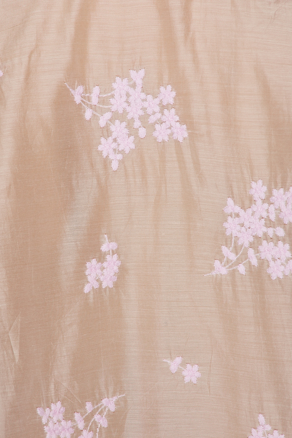Pajama Top in Cherry Blossom Embroidery - 5