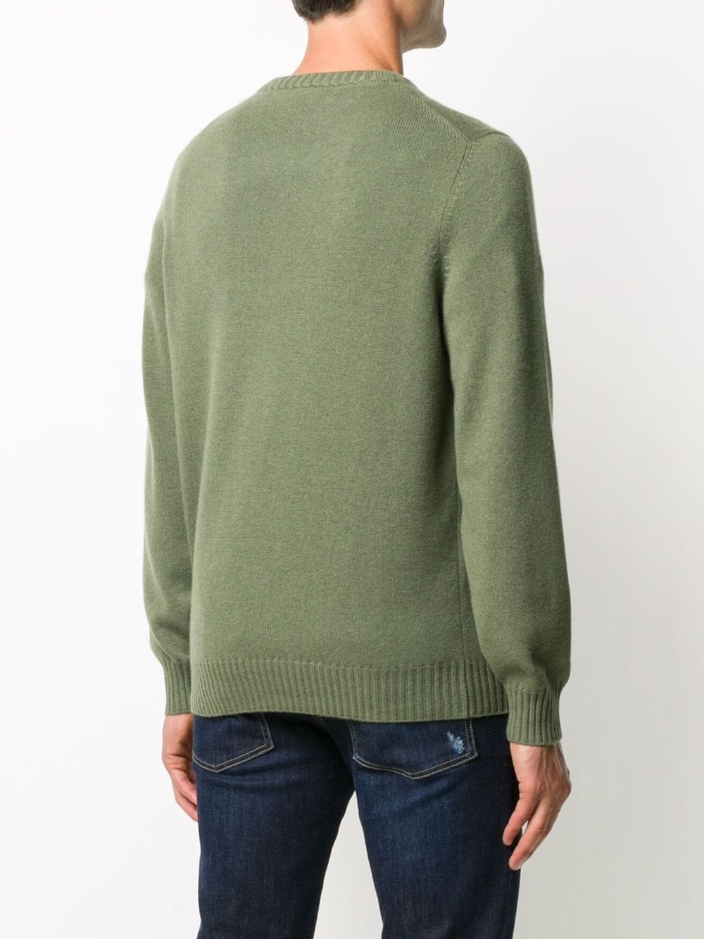 crew neck cashmere jumper - 4