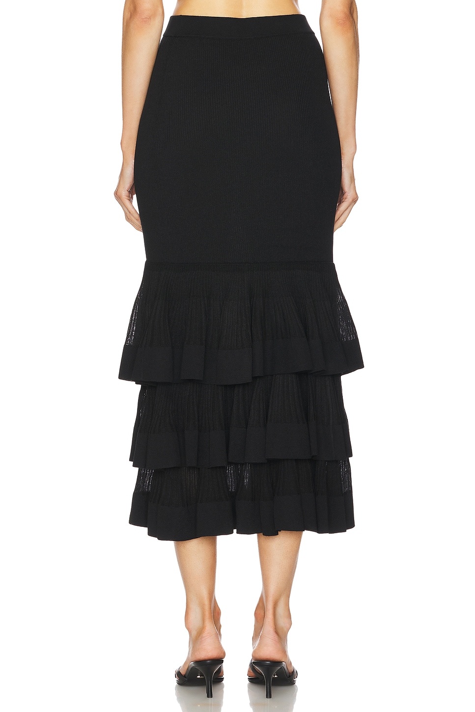 Story 1 Tiered Ruffle Skirt - 4