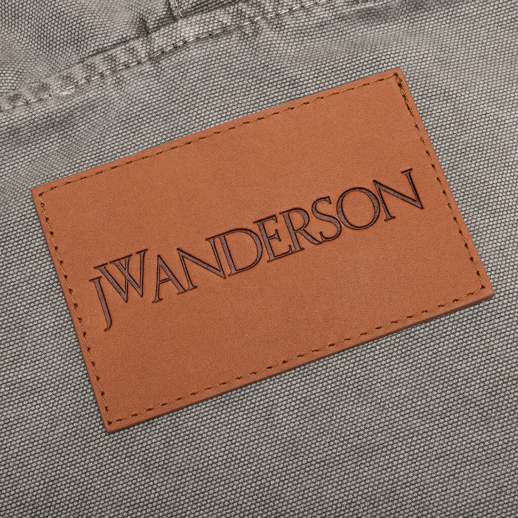 GARMENT DYE HOODIE - GREY - 5