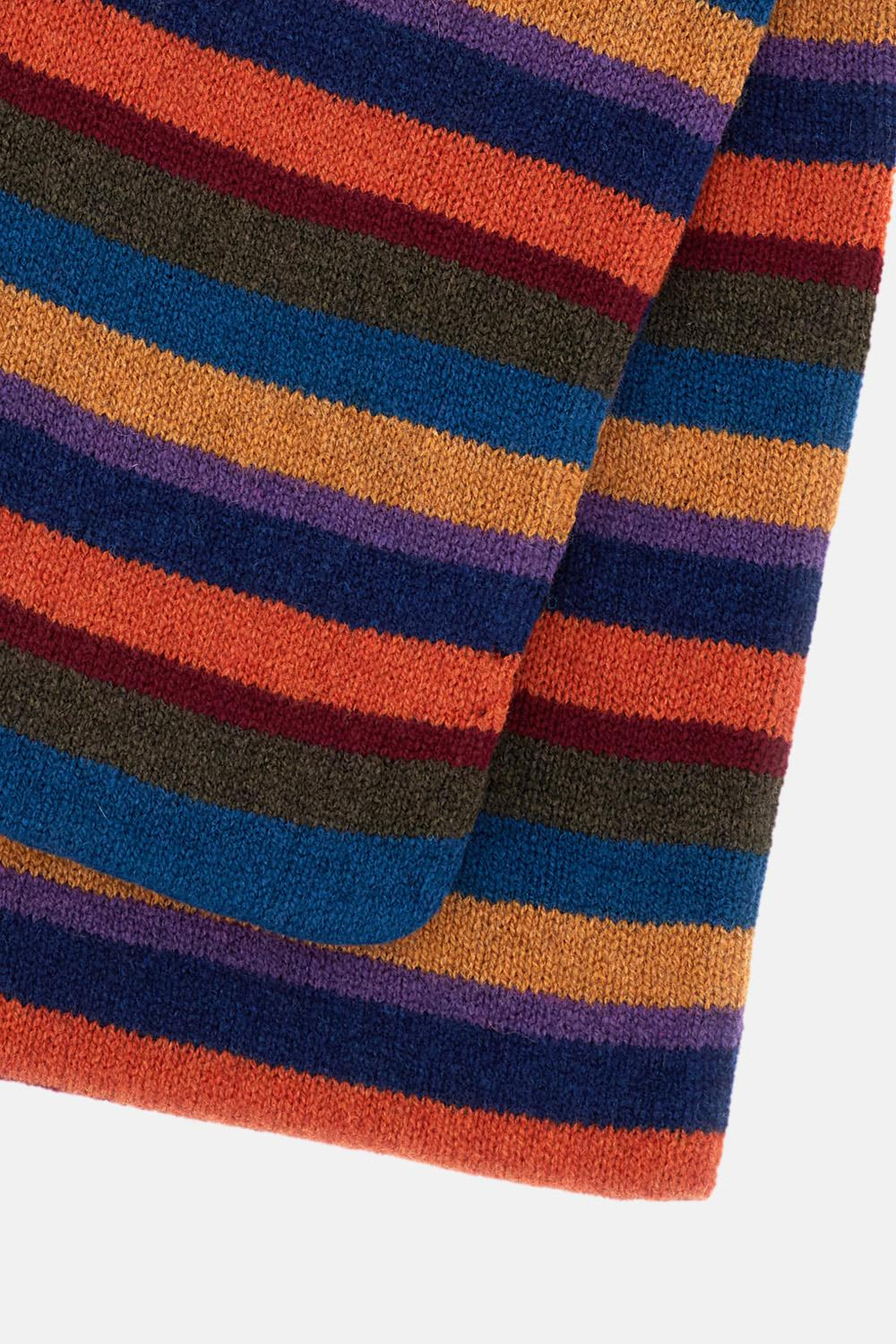 KHALO STRIPED SCARF - 2