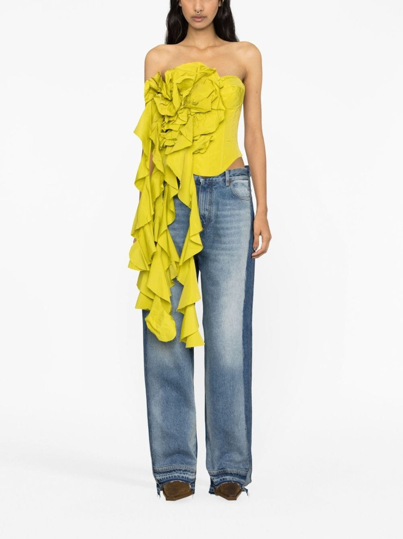 DARKPARK panelled wide-leg jeans outlook