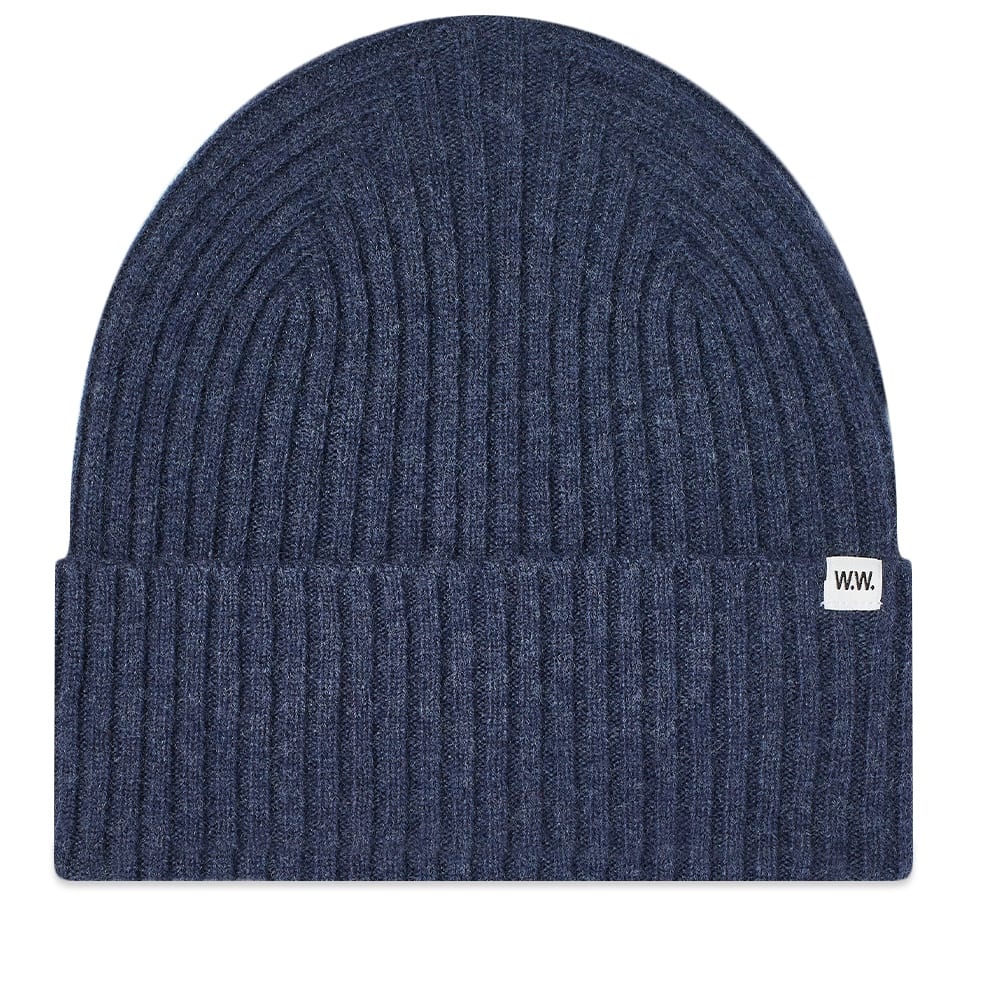 Wood Wood Luca Brushed Lambswool Beanie - 1