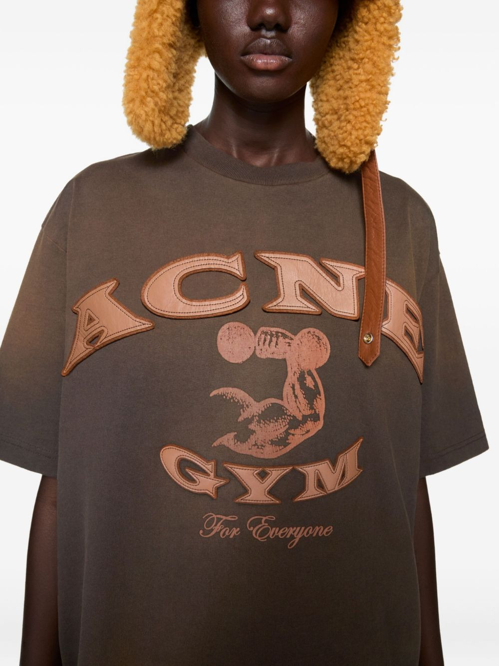 logo-appliqué T-shirt - 5