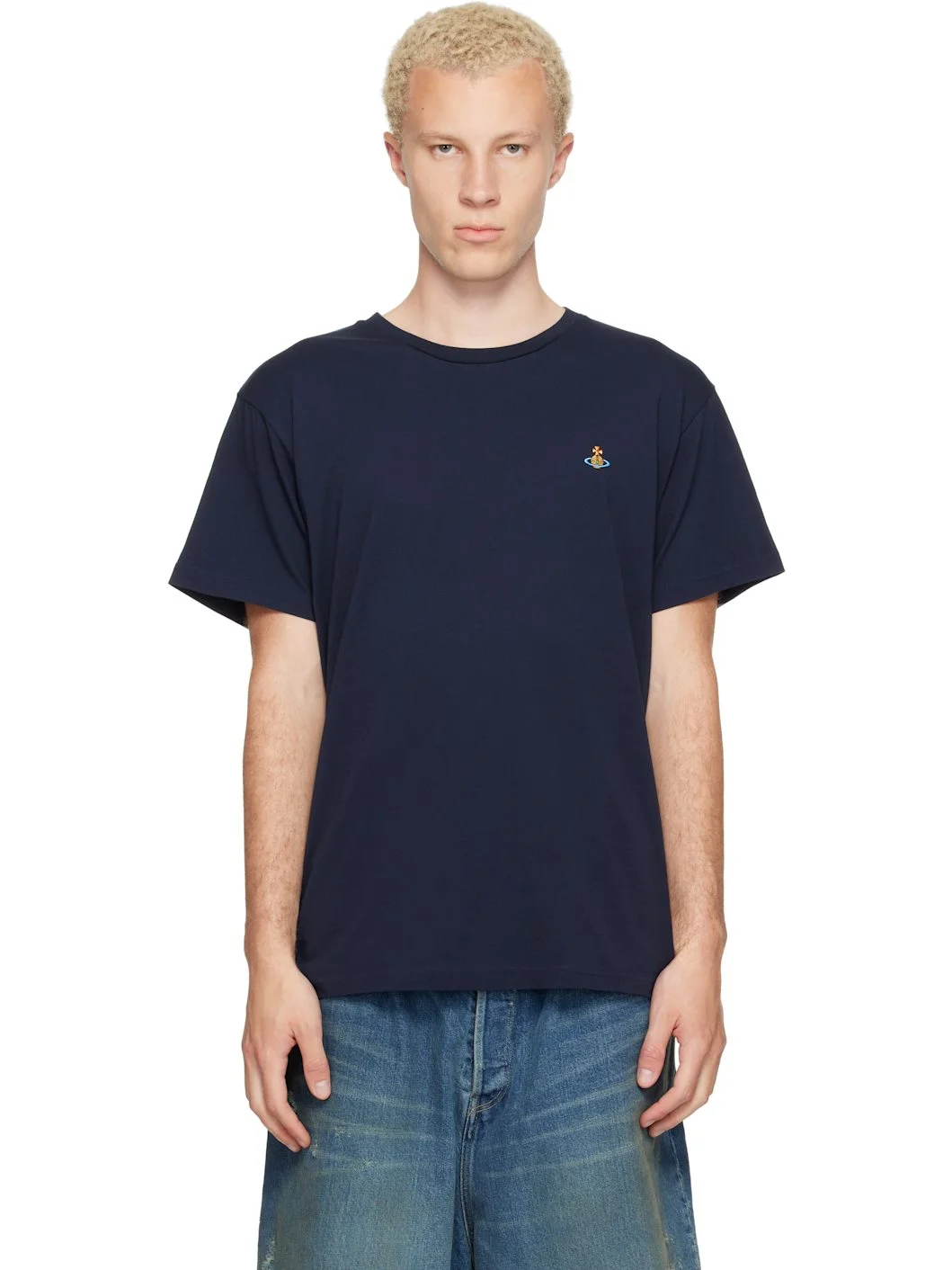 Navy Classic Multicolor Orb T-shirt - 1