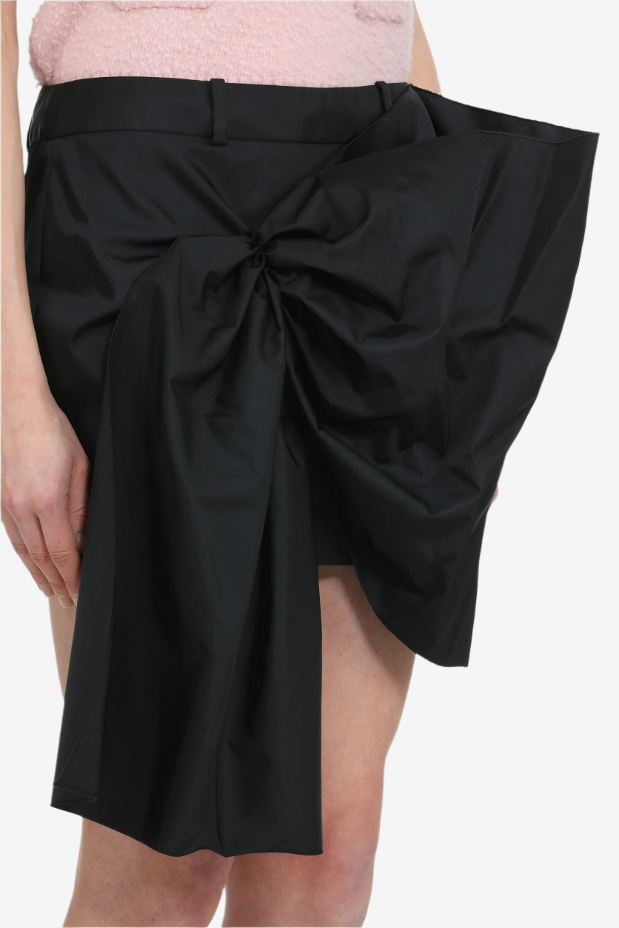 MINI SKIRT WITH MAXI BOW - 5