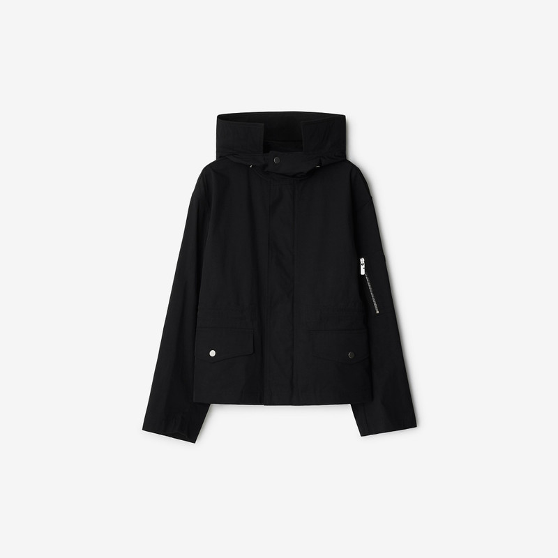 Short Nylon Cotton Parka 1