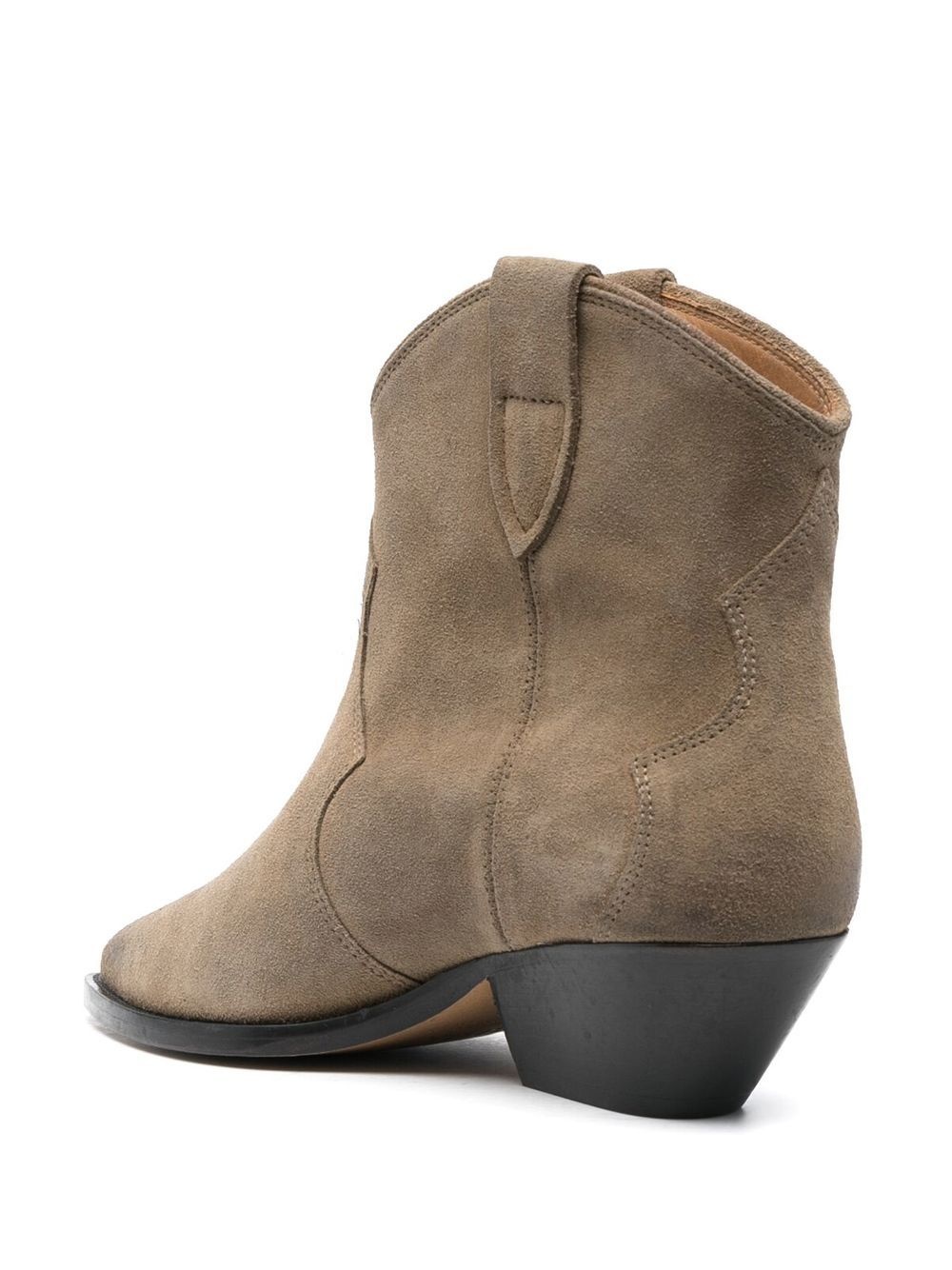 suede 45mm ankle boots - 3