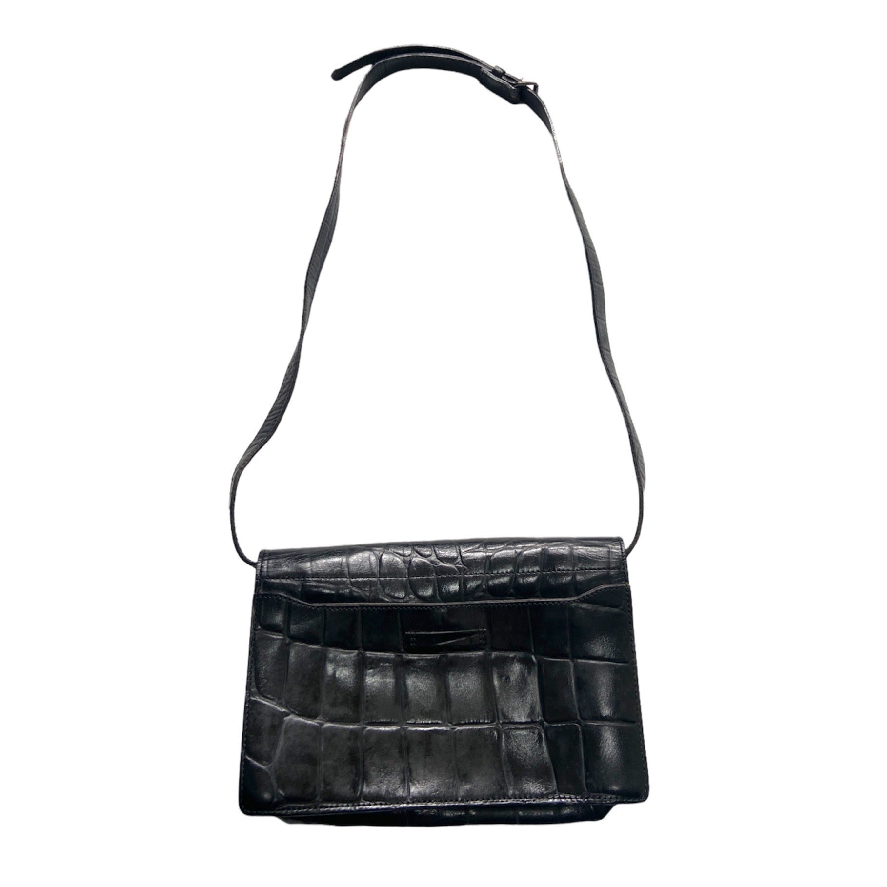 Jean Paul Gaultier crocodile calf leather handbag bag - 4