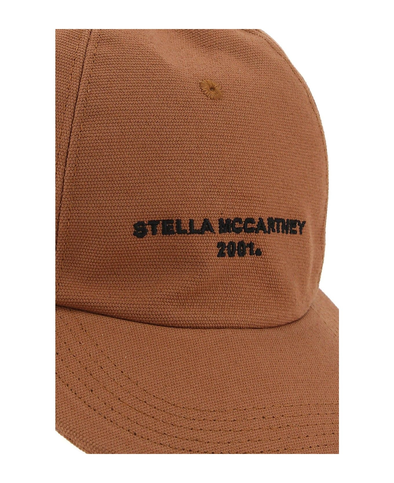 Caramel Cotton Blend Baseball Cap - 4