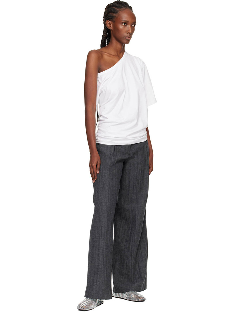 CHRISTOPHER ESBER Silver Minette Bezeled Flats outlook