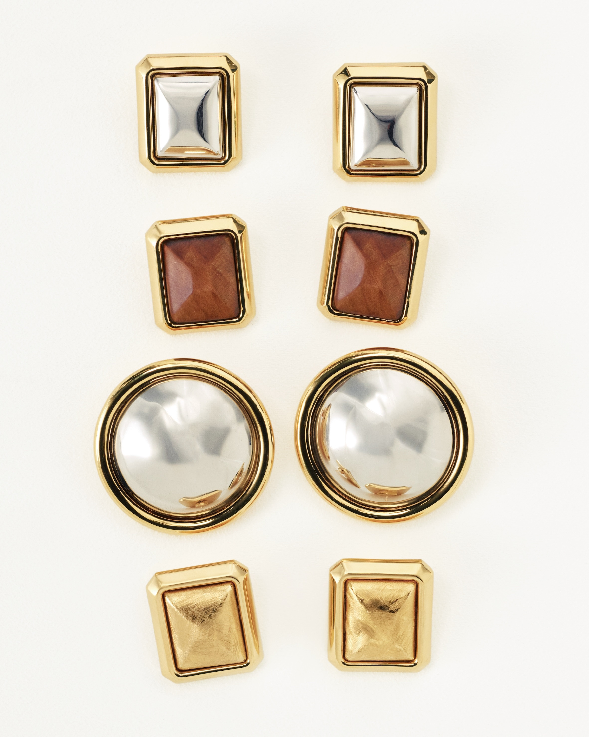 The Carré drop earrings - 4