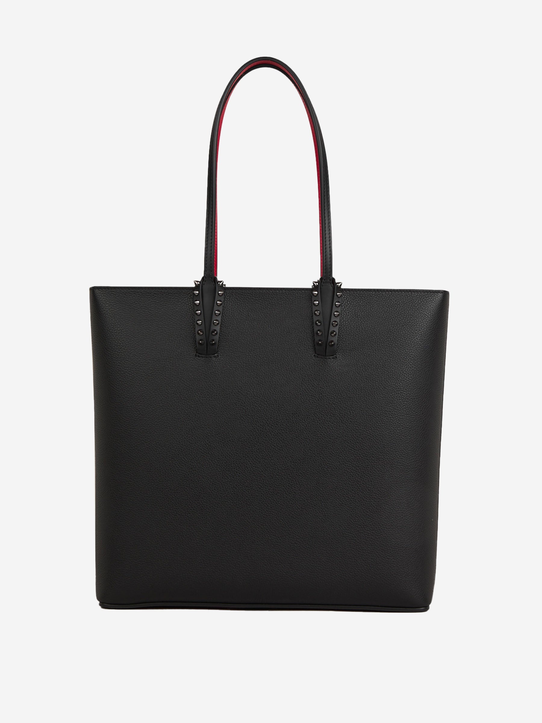 ショルダーバッグ・ポシェット CABATA LEATHER SHOULDER BAG WITH STUDS CHRISTIAN LOUBOUTIN Cabata large studded textured-leather