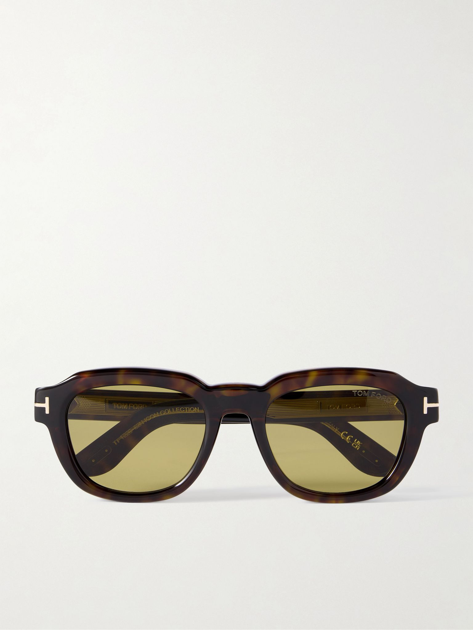 Icon D-Frame Tortoiseshell Acetate Sunglasses Tortoiseshell - 1