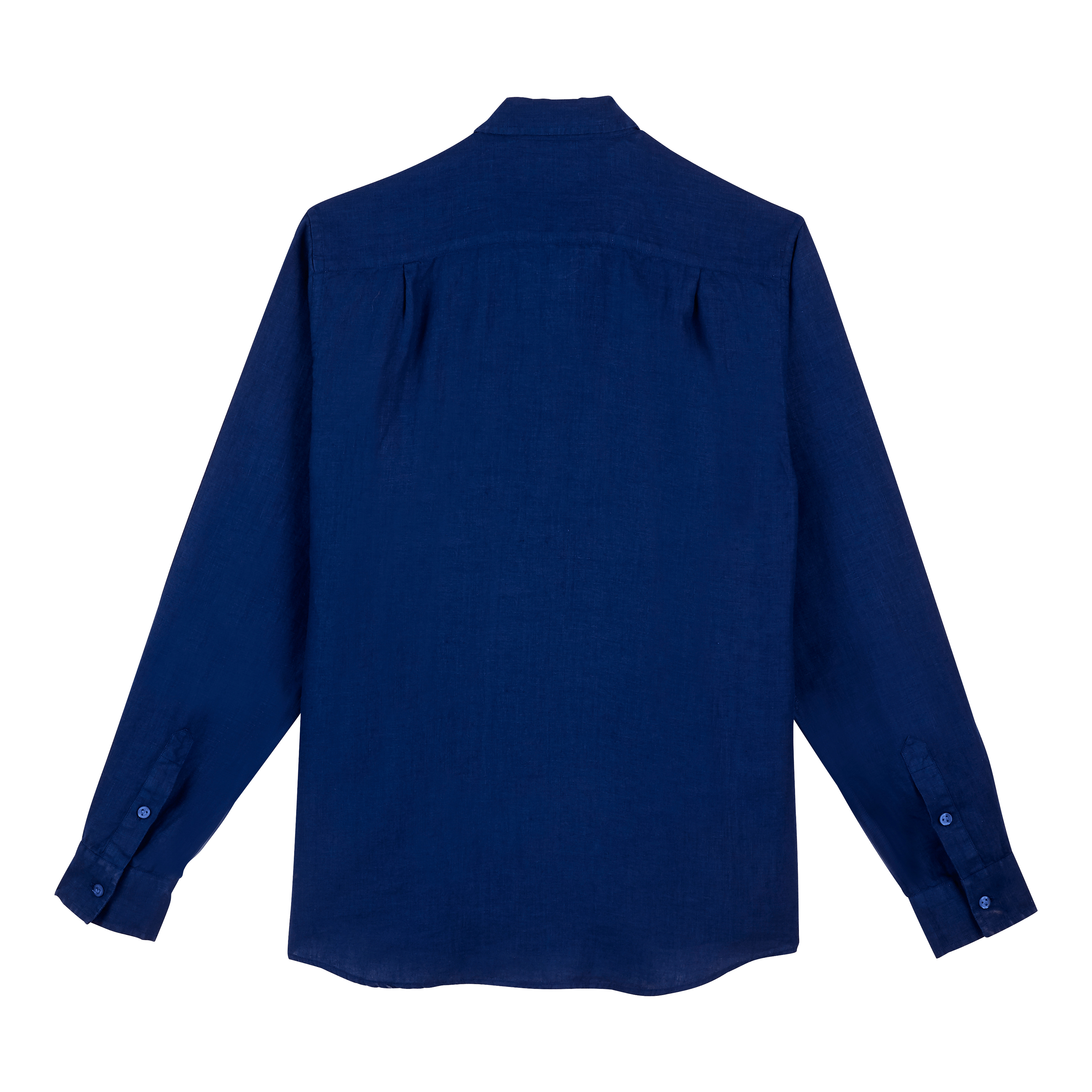 Men Linen Shirt Solid - 2