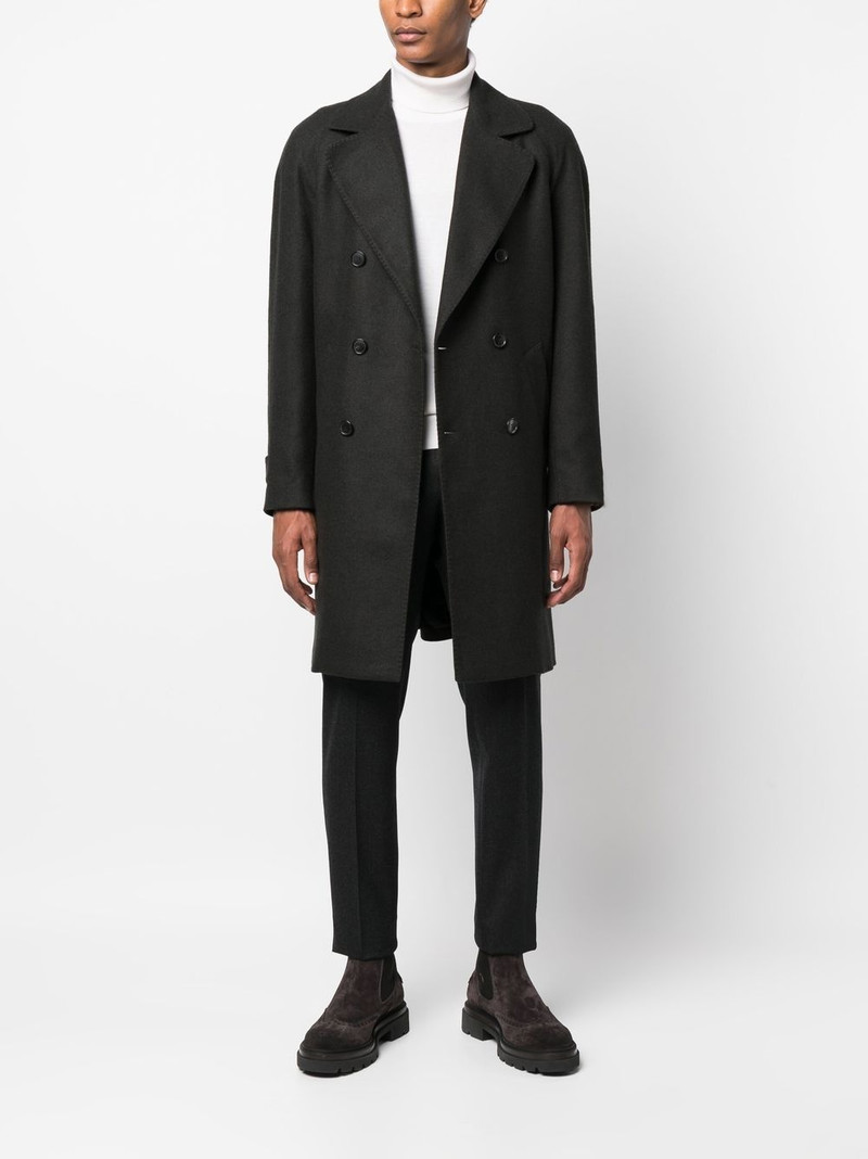 CORNELIANI double-breasted wool coat outlook