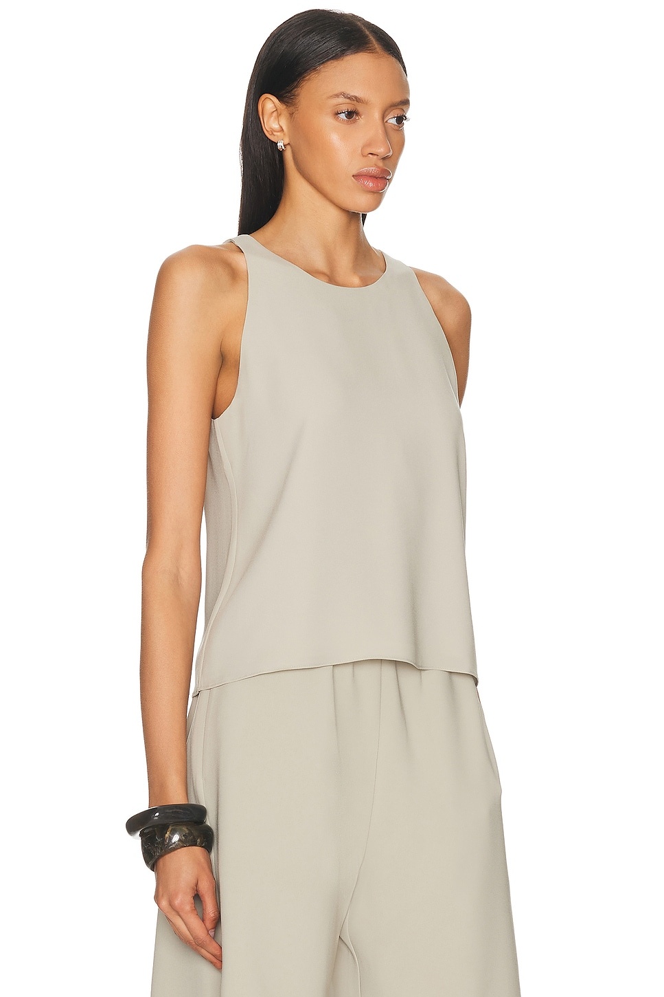 Ari High Neck Tank Top - 2