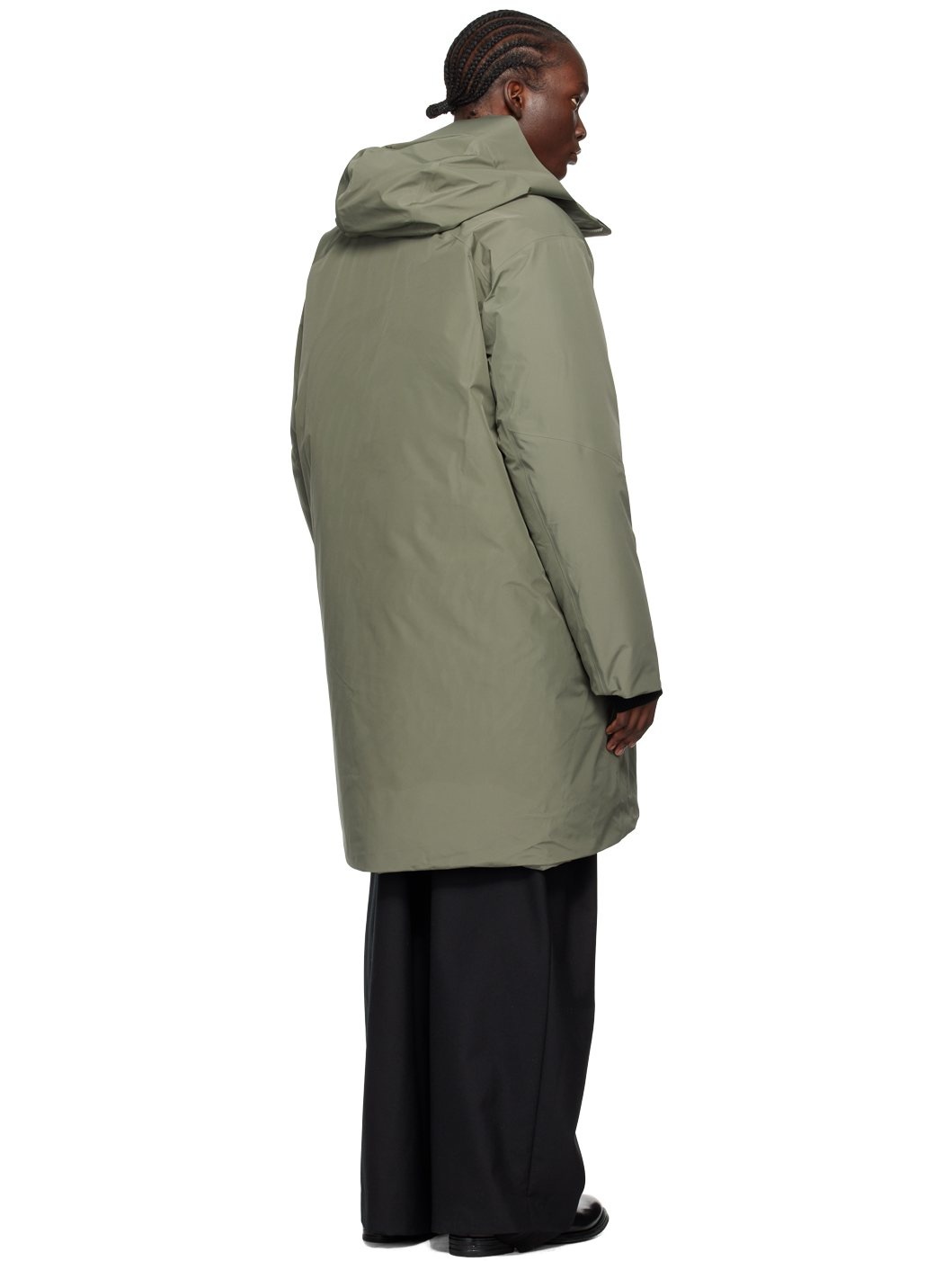 Green Sorin Down Coat - 3