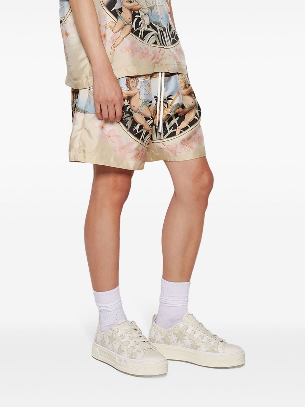Stars Court Low panelled sneakers - 5