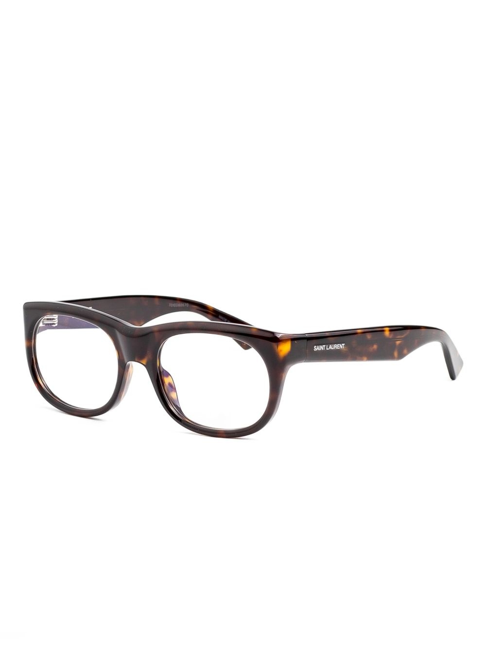 tortoiseshell-effect glasses - 2