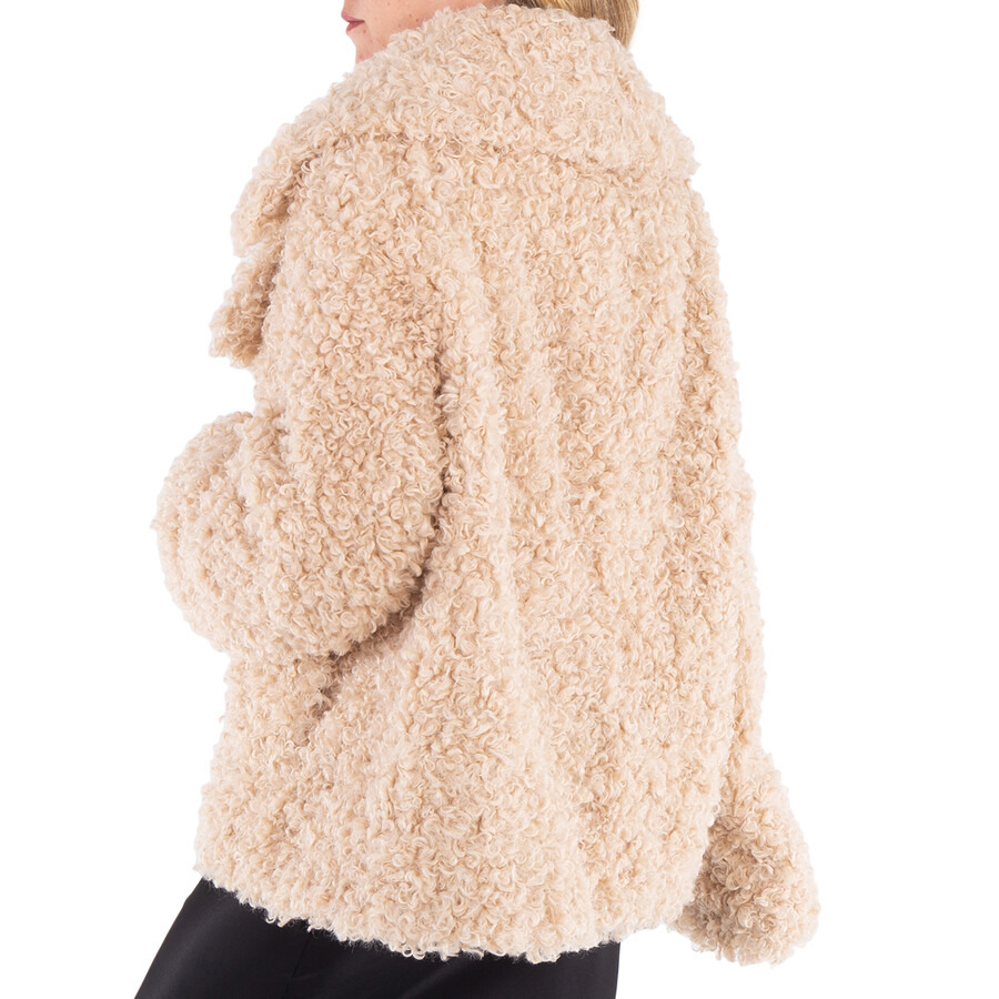 Stella Mccartney Cropped Faux-Fur Coat - 6