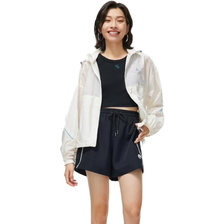 (WMNS) Li-Ning Athletics Sportswear Jacket 'White' AFDT434-6 - 3