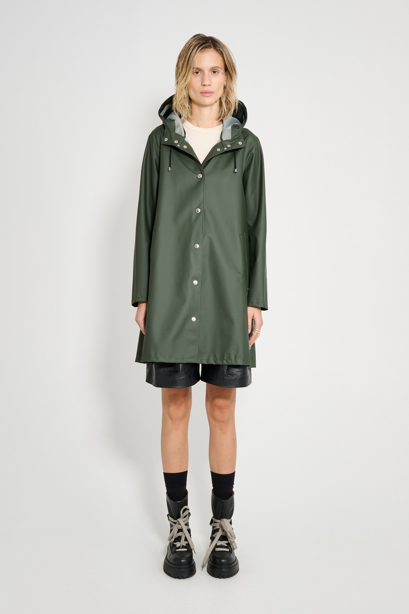Mosebacke Lightweight Raincoat Green 4