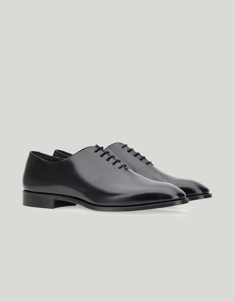 OXFORD IN BLACK BRUSHED CALFSKIN 1