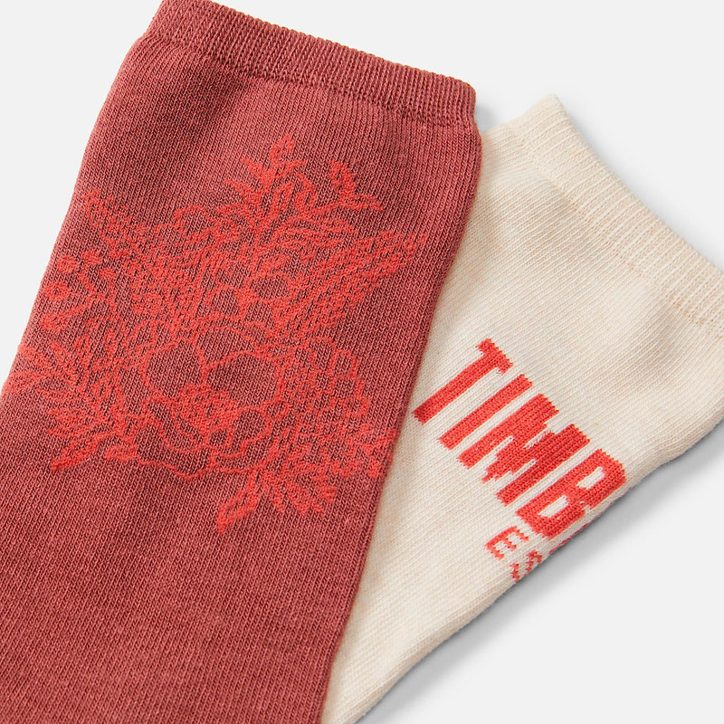 Timberland Women's 2-Pack Timberland® Floral Crew Sock outlook