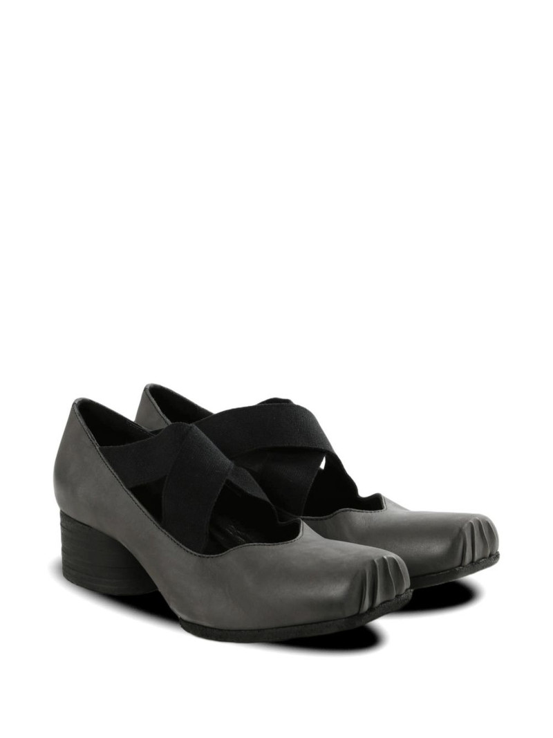 UMA WANG cross-strap pumps outlook