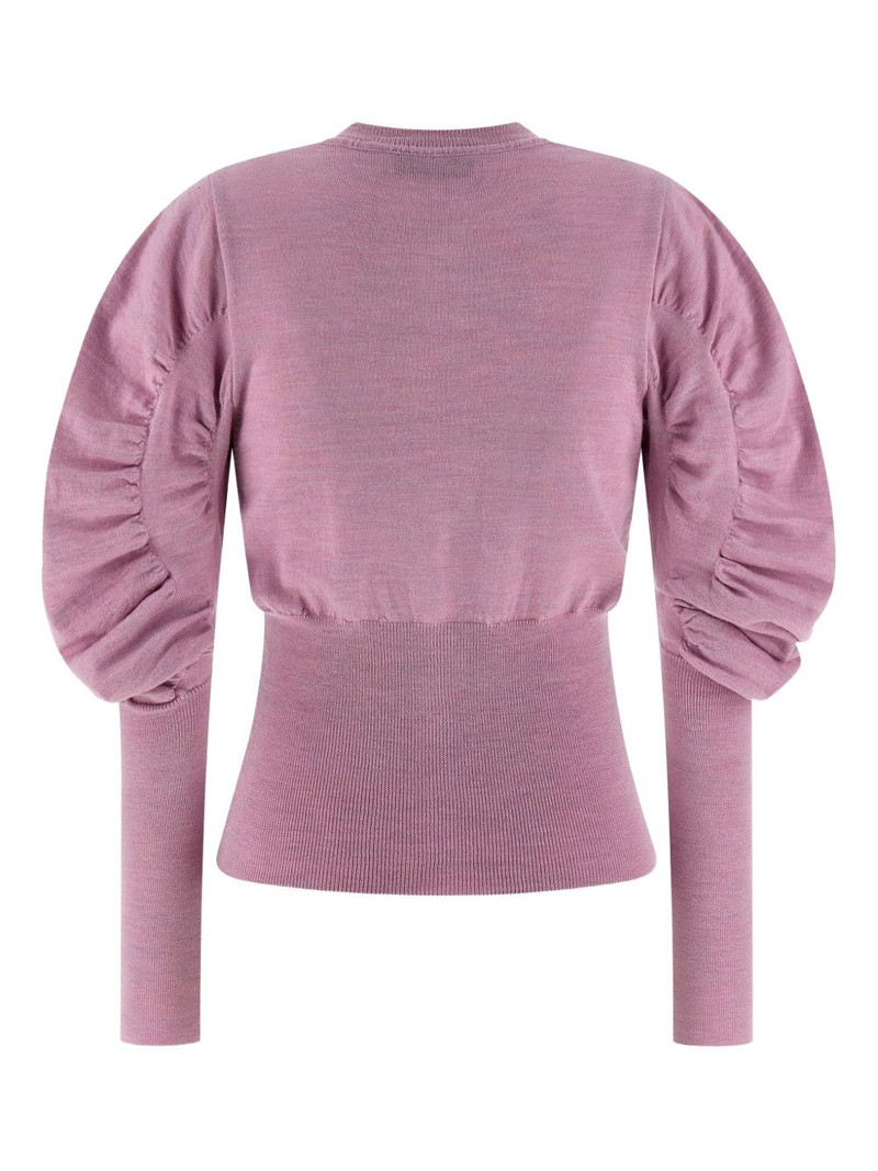 Vivienne Westwood Eli logo-embroidered draped cardigan outlook