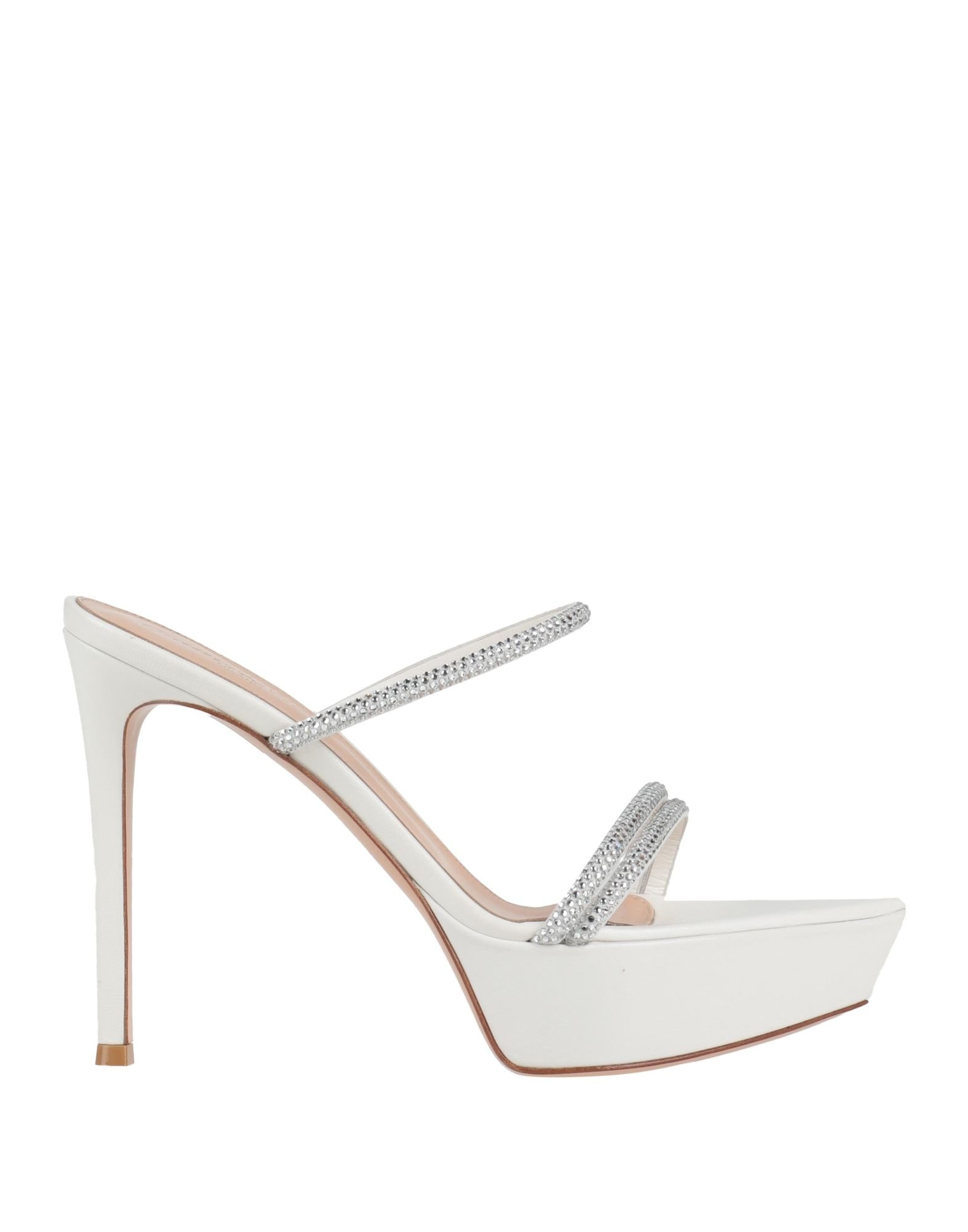 White Women's Sandals - 1