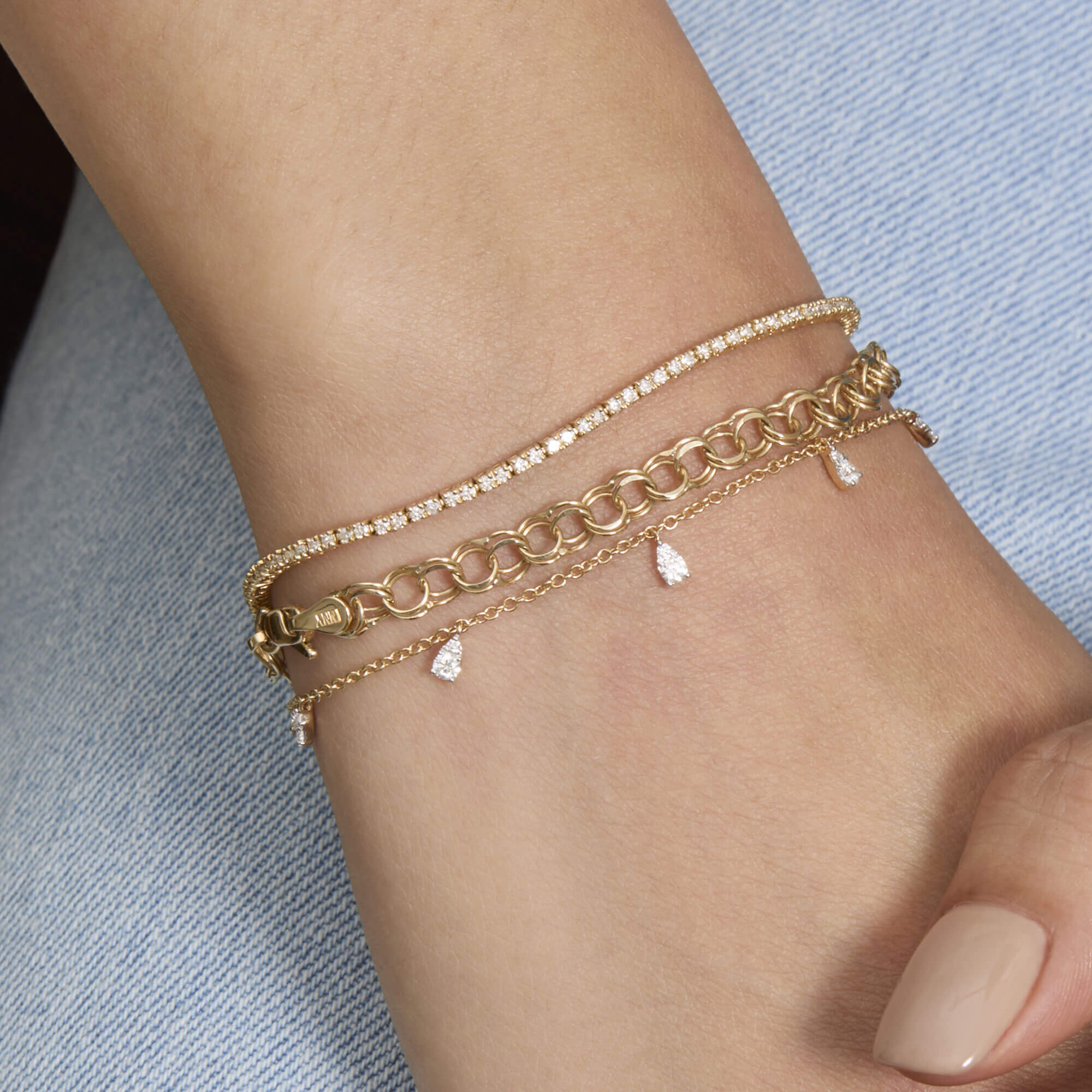 Diamond Petal Bracelet - 5