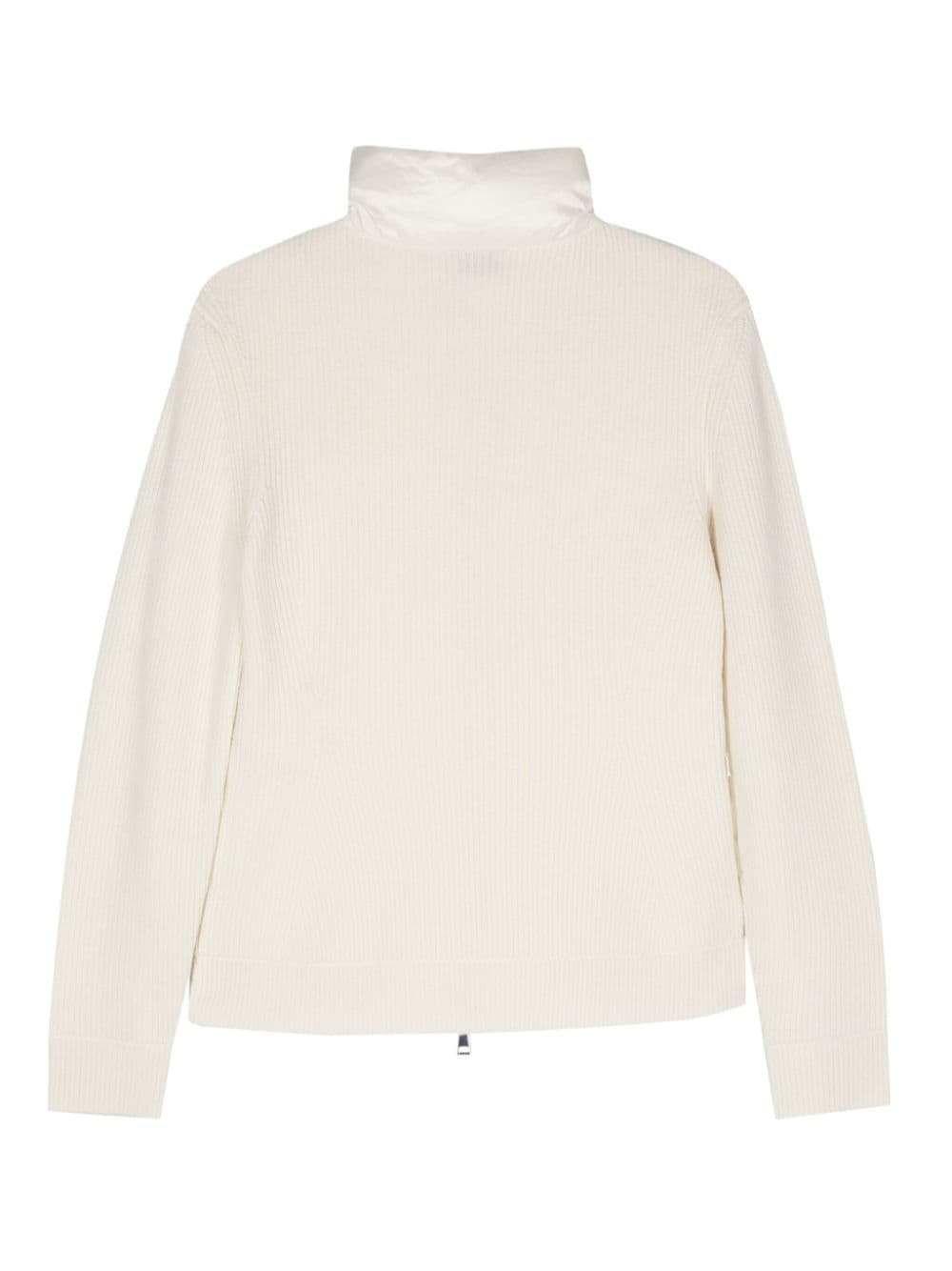 padded wool jacket - 2