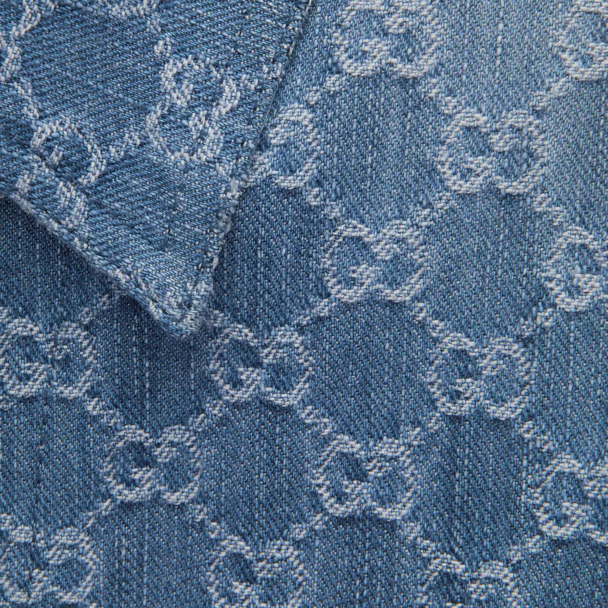 Reversible GG metallic denim jacket - 9
