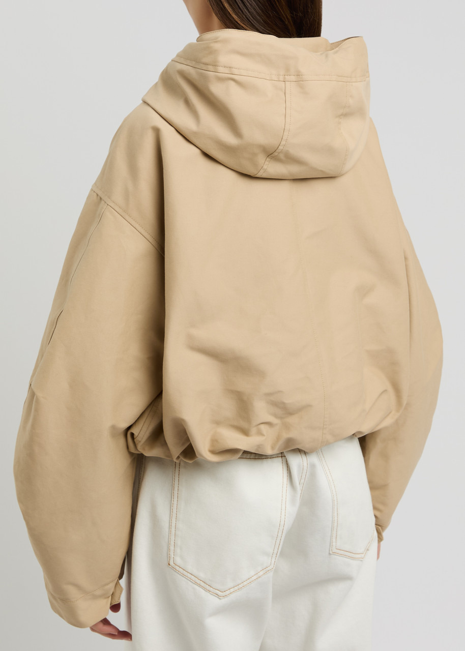 Jacquemus La Parka Courte Caraco Hooded Canvas Jacket - 3