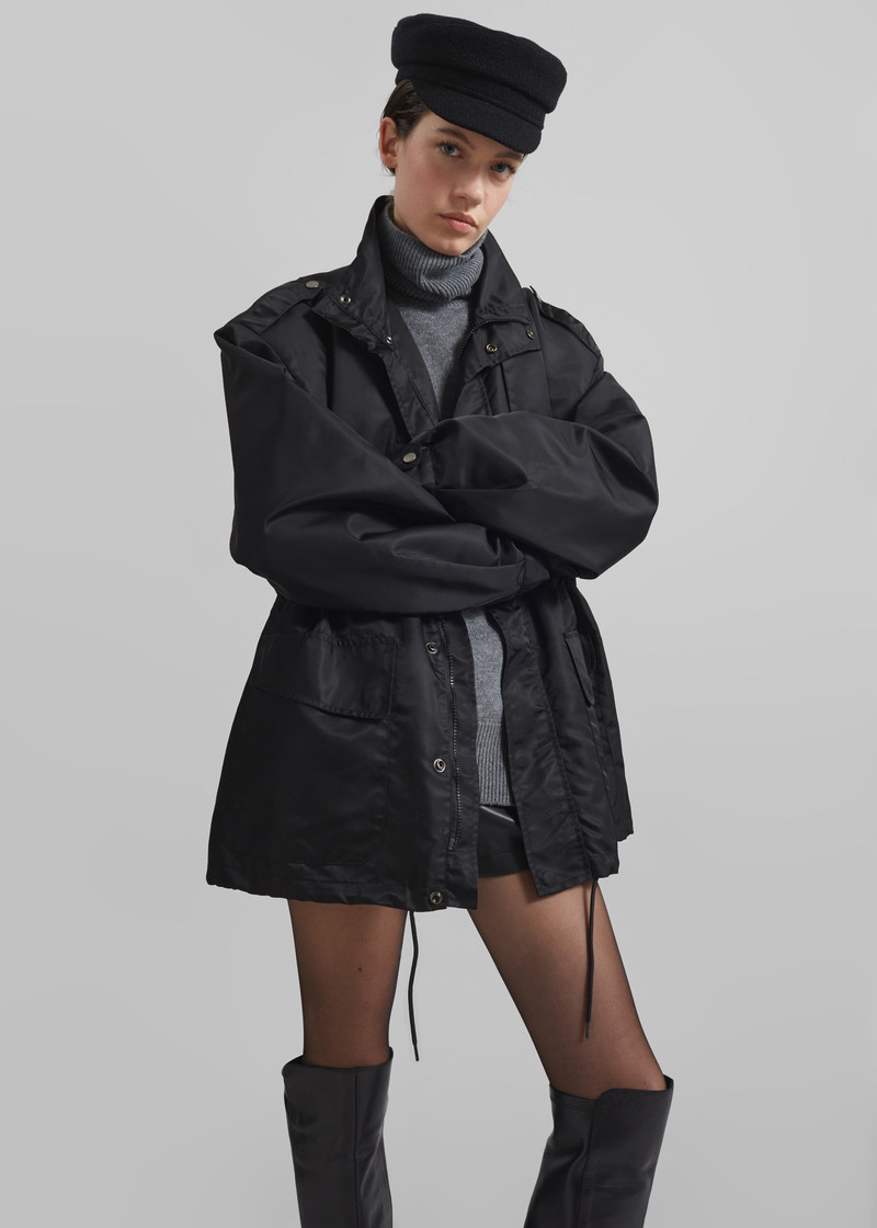 Corbet Newsboy Cap - Black 4