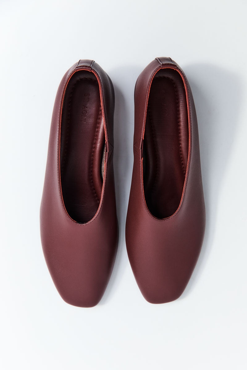 Soft Glove Heel - Plum - 7