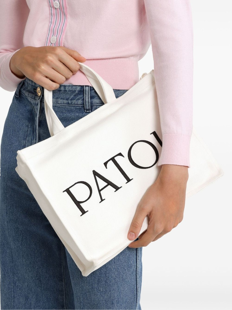 PATOU medium logo-print tote bag outlook