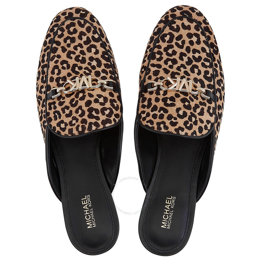 Michael Kors - Michael Kors Leopard Print Tiffani Mules - 3