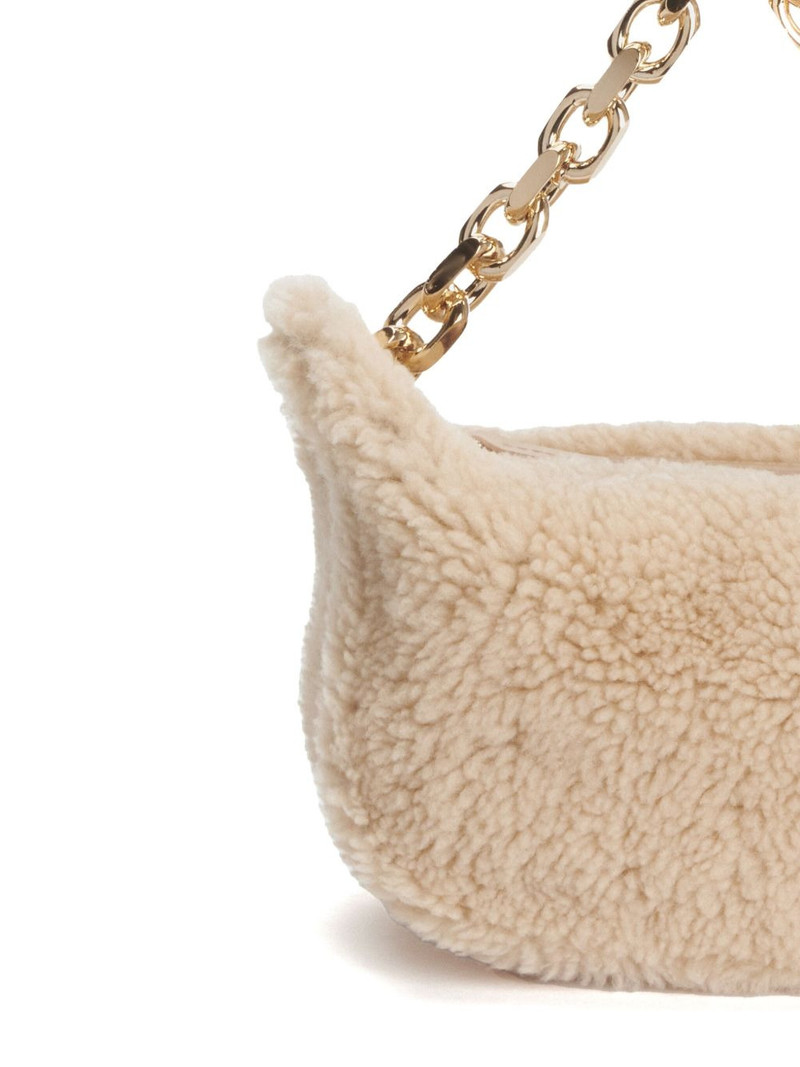 small shearling eyelet bag 5