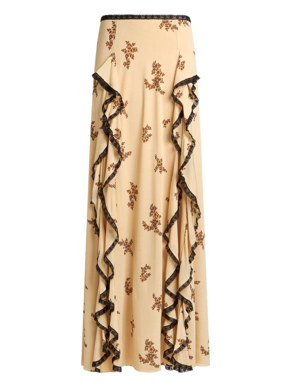 floral-print maxi skirt - 5