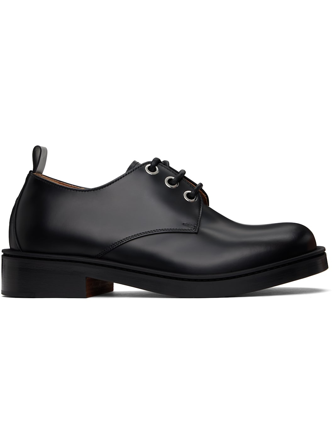 Black Trunk Lace Up Derbys - 1