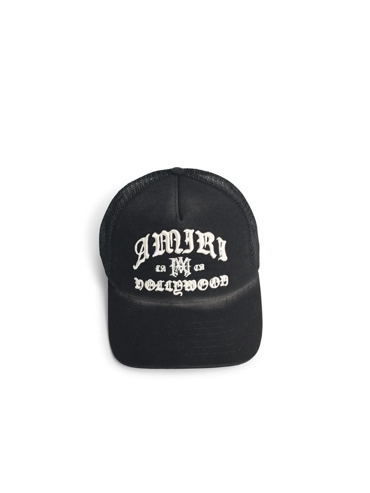 Amiri Black Cotton Cap Men - 1