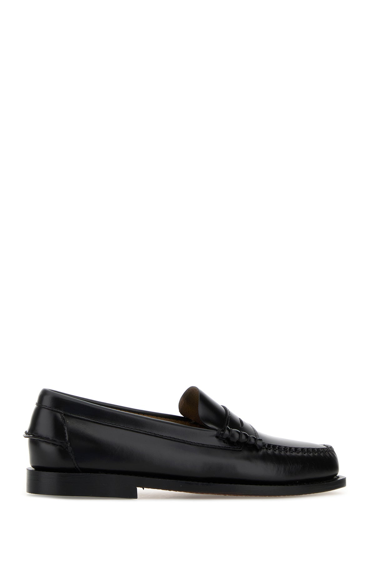 Black leather Madison loafers - 3