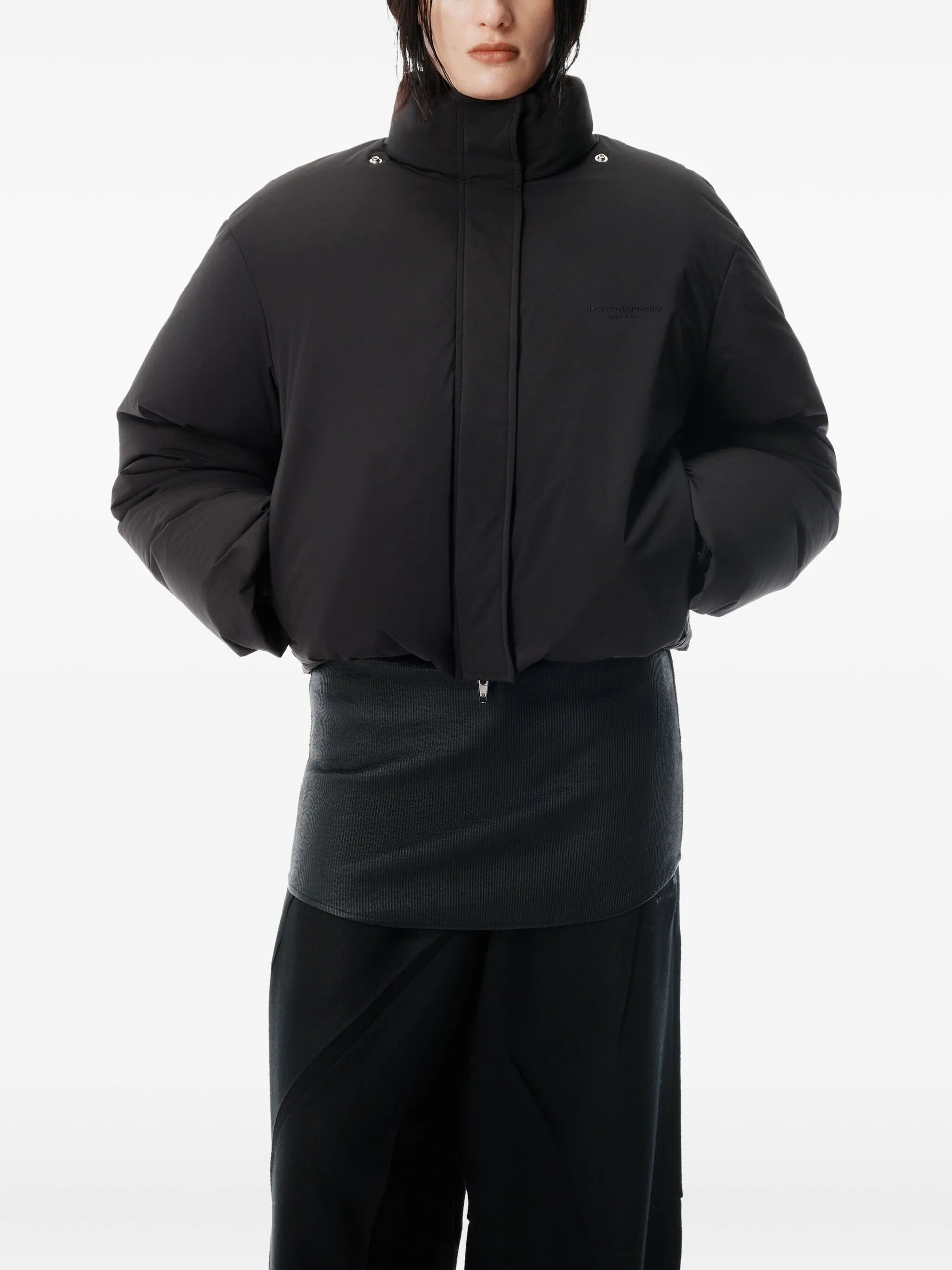 Alexander Wang Cropped Puffer Jacket - 5