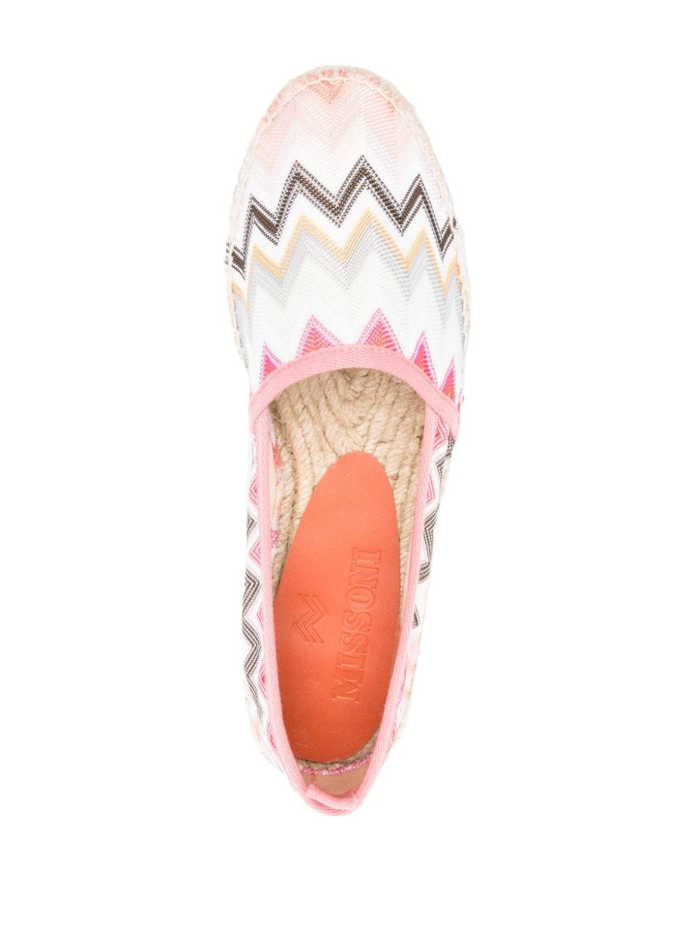 zigzag-pattern espadrilles - 7
