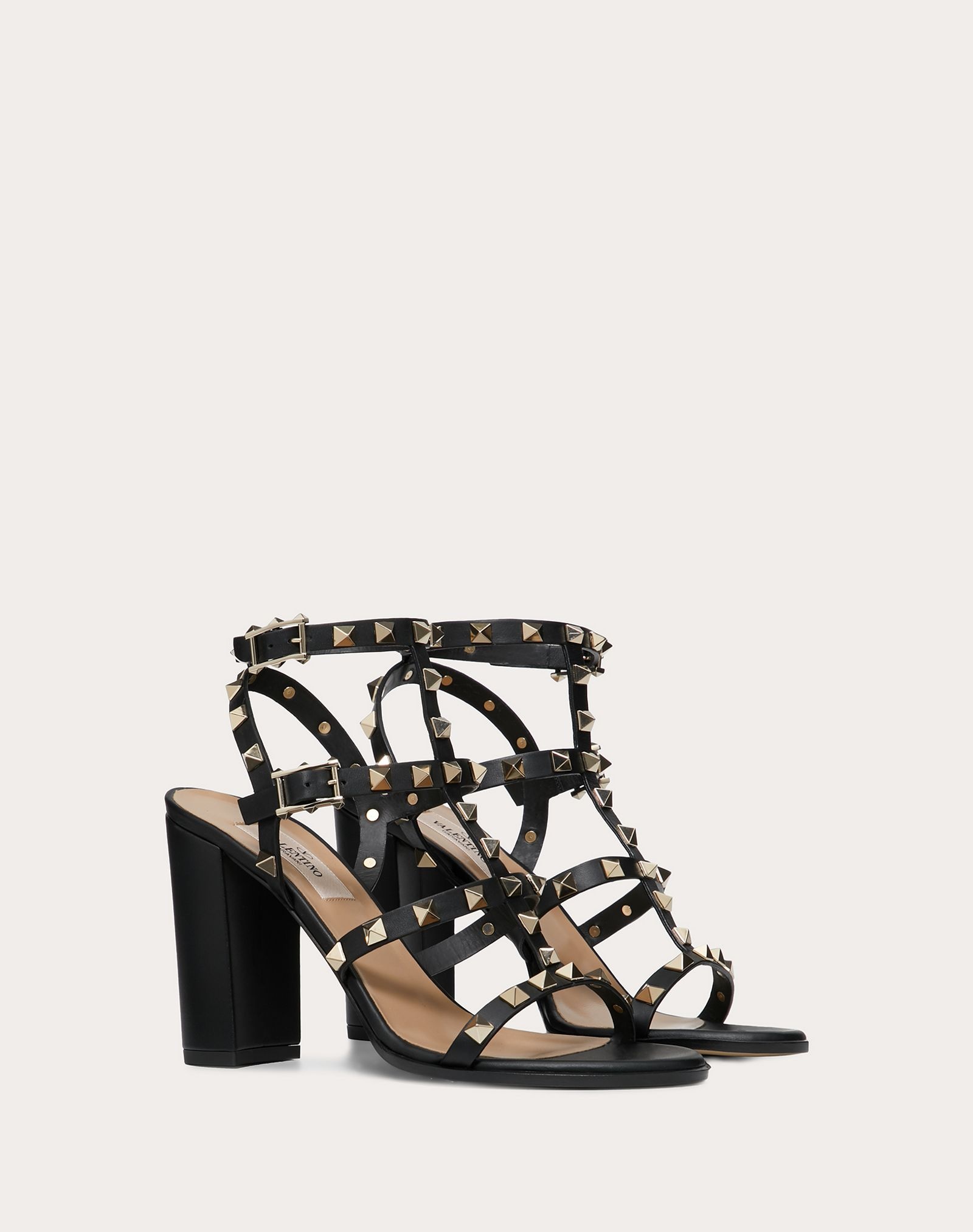 Rockstud Ankle Strap Sandal 90 mm - 2