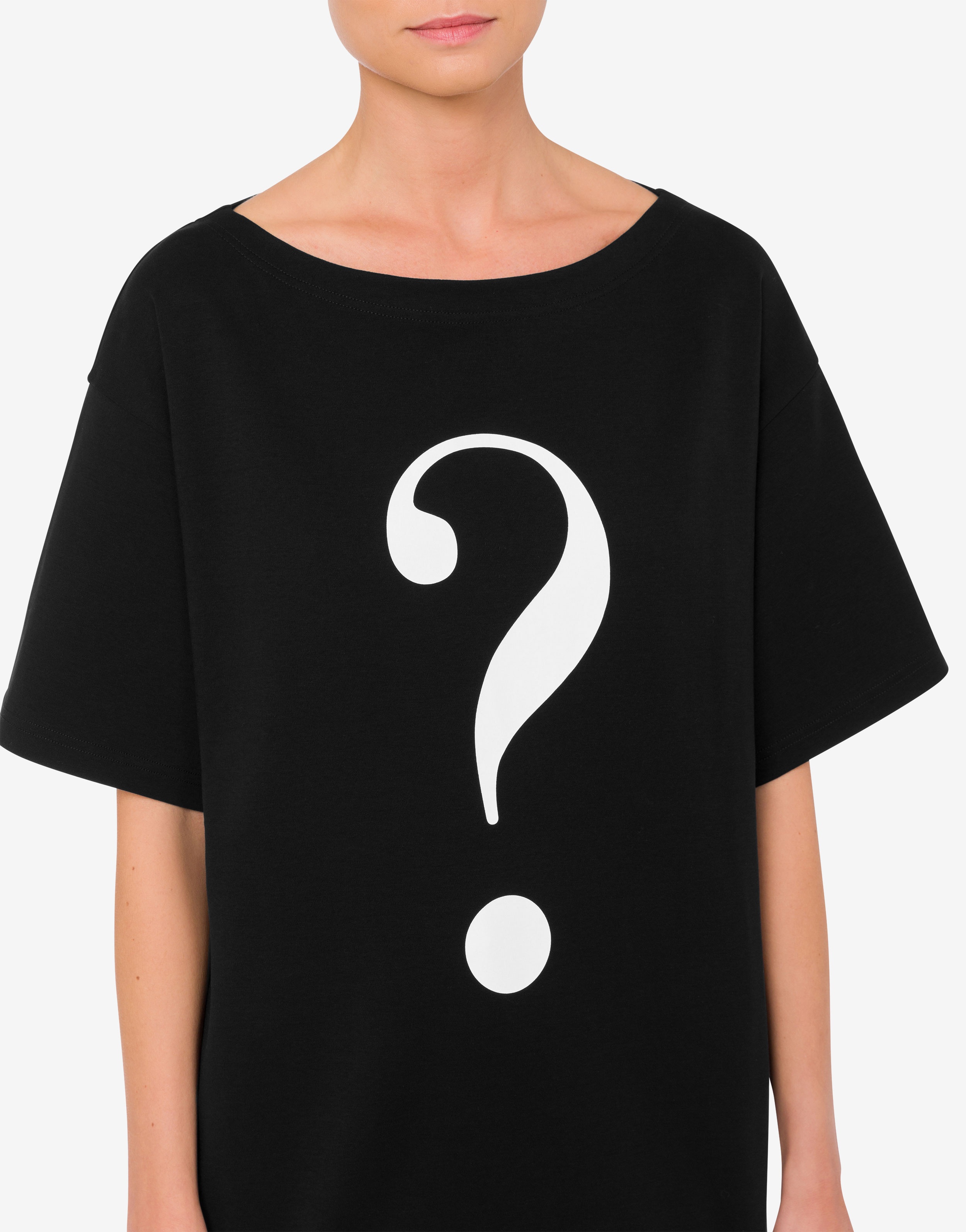 QUESTION MARK INTERLOCK T-SHIRT - 11