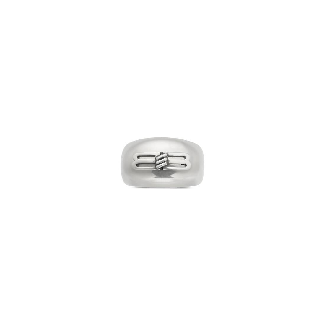 bb icon signet ring - 2